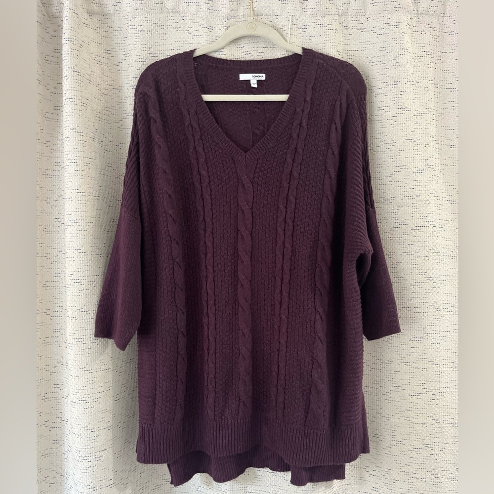 Sonoma Tunic Sweater Size XL